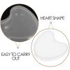 MAGICLULU Denture Storage Box Portable Plastic Retainer Case with Heart Shape Design and Sturdy Pp Material for Easy Carry and Daily Use view 3