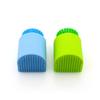 Hemobllo Clothes Washing Brush in Green and Blue 2pcs Multipurpose with Silica Gel Bristles, Wear-resistant Mini Laundry Brush Household Scrubbing Tool for Shoes and Tiles Cleaning view 1