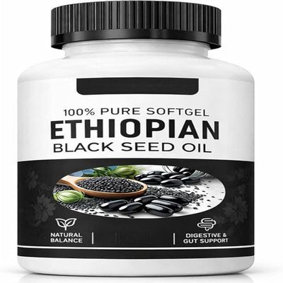 Ethiopian Black Seed Oil Capsules 4.64% Thymoquinone