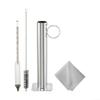 Complete Maple Syrup Hydrometer Kit Including Sturdy Metal Test Cup And Cleaning Tools For Reliable Baume And For Brix Readings In High Temperature Syrup Making view 4