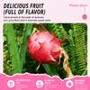 Lunaeturn Dried Dragon Fruit Slices 150g Crispy Pitaya Fruit Chips Naturally Fruity Snack Perfect for Office School Travel Breakfast Toppings and Everyday Snacking view 3