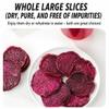 Lunaeturn Dried Dragon Fruit Slices 150g Crispy Pitaya Fruit Chips Naturally Fruity Snack Perfect for Office School Travel Breakfast Toppings and Everyday Snacking view 4