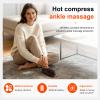Foot Massager with Heat and Vibration, Cordless Rechargeable Compression Wrap, Adjustable Temperature and Intensity, Foot Massagers for Pain and Circulation (Black) view 2