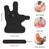 Foot Massager with Heat and Vibration, Cordless Rechargeable Compression Wrap, Adjustable Temperature and Intensity, Foot Massagers for Pain and Circulation (Black) view 3