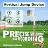 ZYJIX Vertical Jump Height Tester, Portable Floor Standing Basketball Volleyball Training Tool with 10cm Accuracy Scale, Adjustable 170-360cm Range for Athletes Coaches Gym School Use view 2
