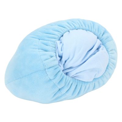 Cryfokt Crutch Underarm Pad Soft Cushioning for Reducing Friction and Pressure for Walking Crutches - 1 Pack, Breathable Polyester Silk Cotton Material 22x12cm