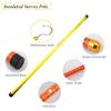 Insulated Telescopic Measuring Pole for Height Measurement, Survey Ruler with Meter Scale, Power Line Safety Utility Work Tool, 49.2 ft view 4
