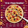 Breakfast Original Crunchy Granola Cereal Catering With Oats,Almonds, Seeds & Dried Fruit 1.5 kg Box 4 Pack Single Serve Portion | Compatible For Kellogg's By Luxe Bitez view 2