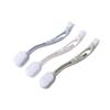 Anti-slip Curved Handle Shoe Brush 3pcs Double Head Plastic view 1