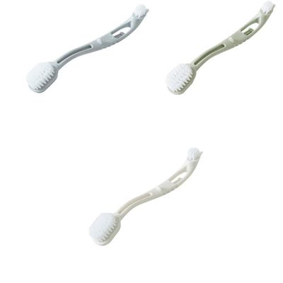 UKCOCO Shoe Cleaning Brushes Double Head Soft Bristle Design Multifunctional 3pcs with Anti-slip Bendable Handles Sturdy Plastic Material for Washing Shoes and Home Cleaning