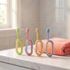 Healeved 4pcs Kids Soft Bristles Toothbrush | Manual Toothbrush with Ergonomic Grip Handle | Toddler Teeth and Gums Gentle Cleaning Brush for Oral Care (Age 3+) view 4