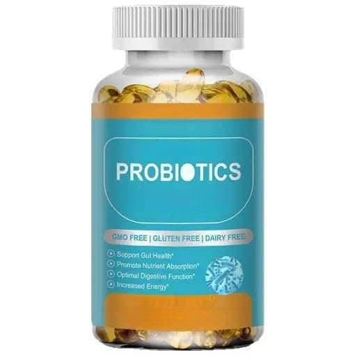 Probiotic - for Men & Women - Gut Health Support,Non-GMO,Vegan