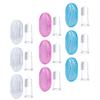 POPETPOP 9pcs Silicone Finger Toothbrush Set for Babies with Gentle Oral Cleaning and Storage Boxes, Finger Toothbrush to Reduce Tartar Buildup, for Teething and Daily Use view 1
