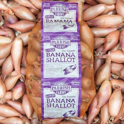 8kg Large (40-60mm) Banana Shallots - UK Grown Echalions