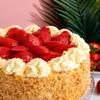 Patisserie Valerie Classic Strawberry Gateau 6" - 10 Portions view 4