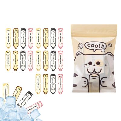 Freeze Pop Bags 90ml 20 Piece Self-Sealing Leak-Proof Funny