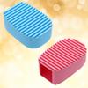 Mini Silicone Laundry Brush Set, Handheld Washing Tool for Shoes view 4