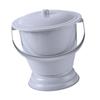 yuwqqoajv Travel-Optimized Urine Bucket with Enhanced Provides Efficient Solutions for Discreet in Various Settings Chamber Pot Urine Toilets Bottle Container , Gray , 23.7x23x19cm view 1
