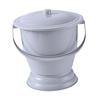 yuwqqoajv Travel-Optimized Urine Bucket with Enhanced Provides Efficient Solutions for Discreet in Various Settings Chamber Pot Urine Toilets Bottle Container , Gray , 23.7x23x19cm view 4