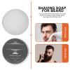 STOBAZA Peppermint Shaving Soap for Smooth Beard Grooming with Essential Oil for Men Portable Shave Soap Bar Excellent Cleaning Effect and Simple to Use for Travel Use view 3