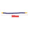 EasyByMall Flexible Coolant Pipe 12.7mm x 300mm Blue Plastic Hose for CNC Milling Lathe Hydraulic Machine Water Cooling System view 2