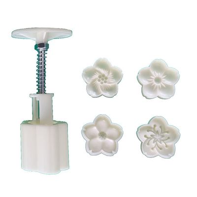 NEWFT Mould with 4 Stamps Autumn Festival Decoration Autumn Festival Thickness Adjustable