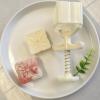 NEWFT Hand Pressure Dessert Mold Square Flower Pattern Cookie Stamps Dessert Maker MidAutumn Festival Cookie Pastries Tool view 4
