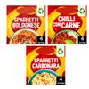 Spaghetti Bolognese, Chilli Con Carne, and Spaghetti Carbonara Recipe Mix Variety Pack, 3 Items view 1