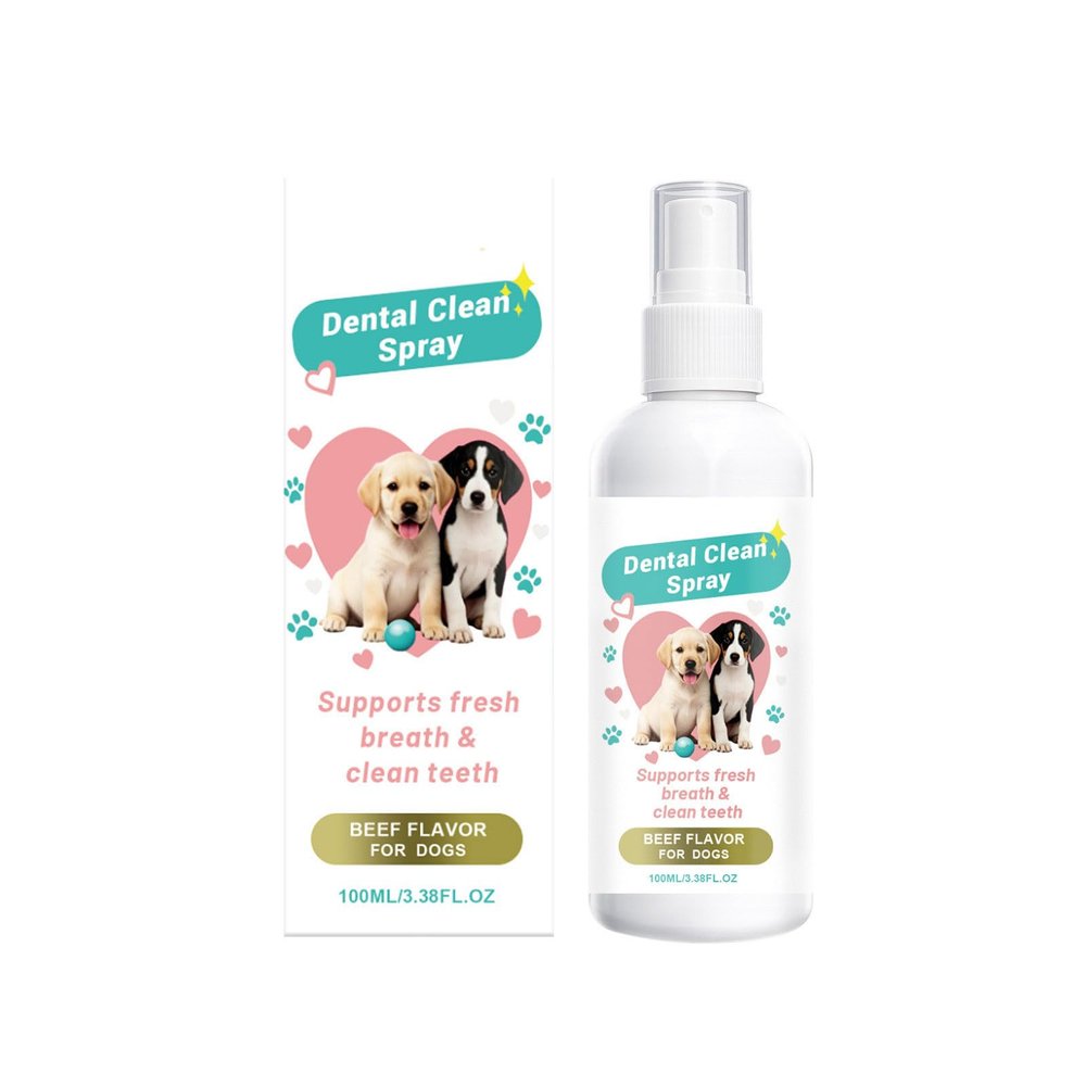 Jipersuo Advanced Spray No Brush Formula With Calendula Extract Brown Freshens Breath Supports Gums Teeth Beef Flavor 100ml 07