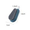 IMIKEYA 4pcs Multifunctional Shoes and Clothes Cleaning Brush Set, Sturdy Abs Material, Portable Household Laundry Brush for Home and Kitchen Use Random Color view 2