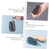 IMIKEYA 4pcs Multifunctional Shoes and Clothes Cleaning Brush Set, Sturdy Abs Material, Portable Household Laundry Brush for Home and Kitchen Use Random Color view 3