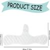 Cotton Boob Bra Towel for Breast Towel Sling Bra Towels for Women 3 Layer Reusable Underboob Sweat Absorber,Cotton Bra Liners, Washable Under Breast Sweat Pads for Women,Pure Bra Liners (5, Beige) view 3