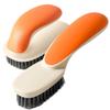 Toyvian 2pcs Multi-purpose Soft Bristle Scrub Brush Lightweight Laundry and Shoe Cleaning Tool for Household Use view 1