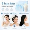 No Rinsing Hair Wash Gloves,Waterless Shampoo Gloves2 Boxes view 4
