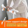 Folding Toilet Grab Bar - Wall-Mounted Safety Rail for Seniors & Pregnant Women - Enhance Bathroom Stability & Support view 3