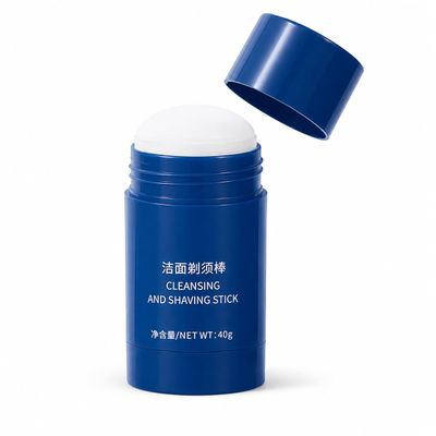 Healeved Shaving Cream Stick for Men Solid Face Cleanser 2-in-1