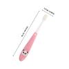 NOLITOY Toothbrush for Comprehensive Cleaning and Comfortable Grip with Supple Bristles Made of Pp and TPR Materials, Includes Storage Bucket, for Babies and Aged 2-12 view 2