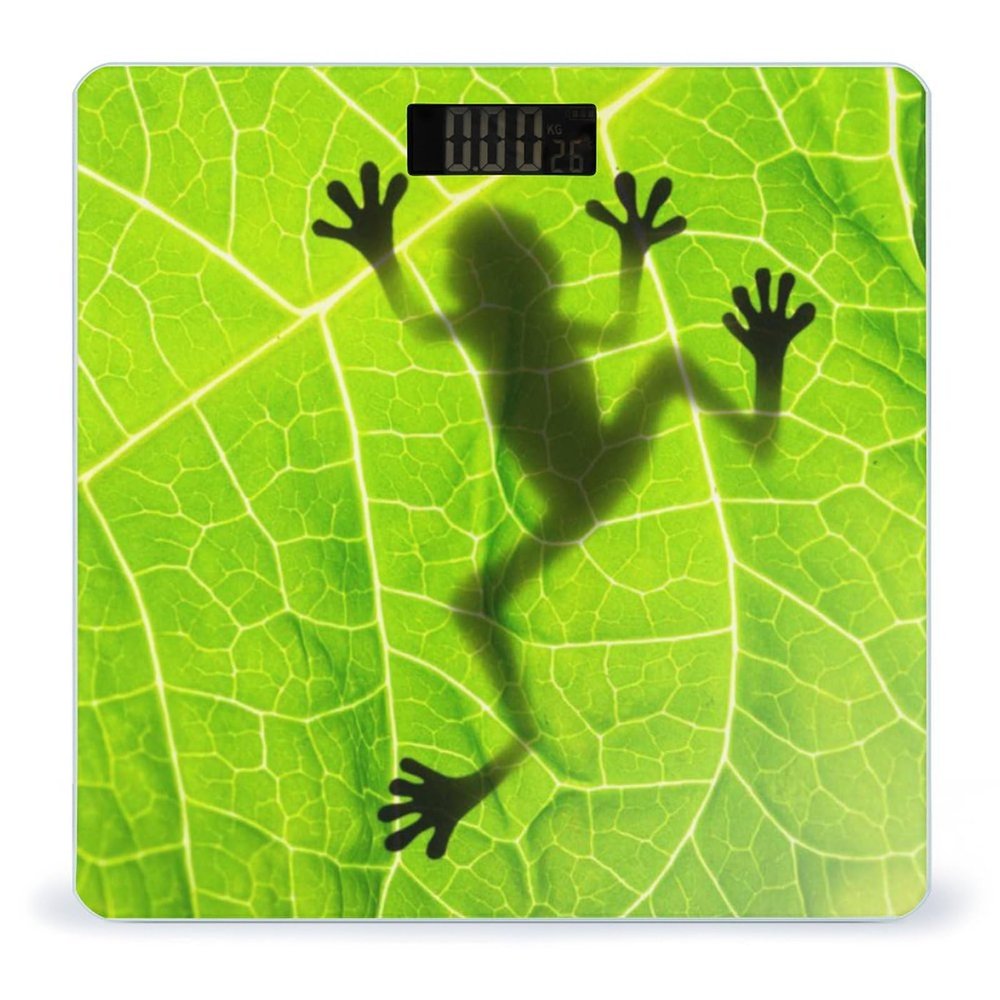Biology Animal Frog Leaf Scales for Body Weight LCD Display Digital Scale Bathroom Weighing Scalees