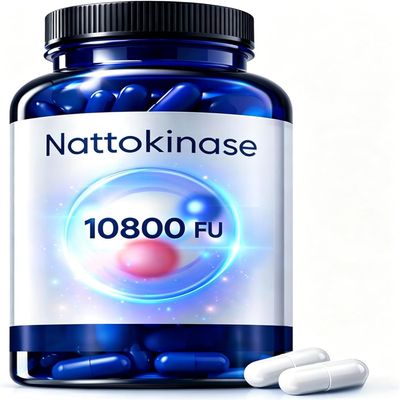 Nattokinase 10800 FU | Vegan & Gluten-Free