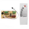 Alanmoship Electric Fan Control Board With Remote And Timer Function For Floor Fans, Complete Circuit Board Kit No Soldering Needed Easy Installation Green Pcb 85x43mm Size(1PCS) view 1