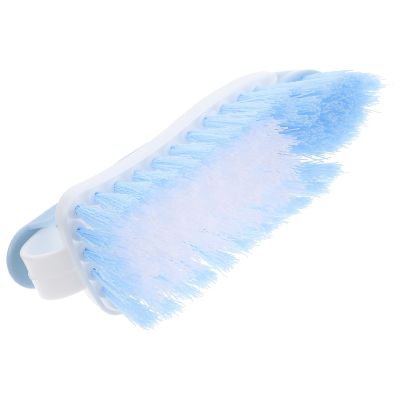 Veemoon Laundry Scrubbing Brush with Detachable Design and Curved Handle, Lightweight Plastic Shoe Cleaner Brush Featuring Soft, Firm, and Dense Bristles for Cleaning Narrow Areas