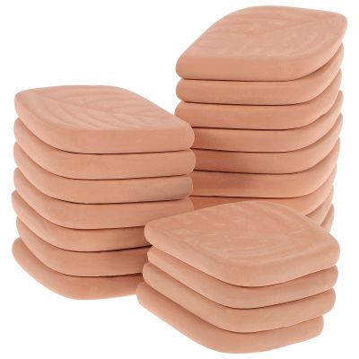 Pottery Food Dehumidifiers 20Pcs Clay Moisture Absorbers Easy to Use for Rice and Pantry Storage