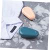 COOPHYA 4pcs Multifunctional Cleaning Brush Soft Bristle Scrubbing Tool for Shoes Clothes and Home Surfaces Practical Household Laundry Brushes Random Color view 4