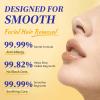 Facial Hair Removal for Women, Painless and Gentle Hair Removal Cream, Exfoliating Hair Removal Cream Removes Hair on Chin, Upper Lip, Cheeks for Sensitive Skin view 4