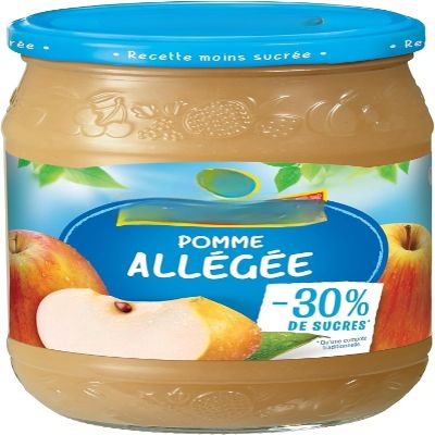 Andrass Light apple compote - The jar of 730g Pack of 2