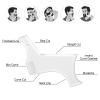 Beard Shaping Tool Set Grooming Template Comb Scissors for Men view 4