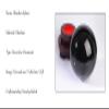 NIBHZ Natural Black Obsidian Quartz Crystal Ball Gemstone Ornaments - Black Obsidian Stone Ball view 3