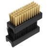 KALLORY 2pcs Shoe Scrub Brush Set with Hard Pp Bristles and Soft Nano Wire for Efficient Cleaning, Sturdy Plastic Handle, for Laundry and Household Stain Removal view 1