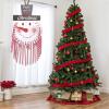 Jazuaiao Merry Christmas Countdown Calendar Wooden Cane Candy Fun and Festive Wall Hanging Decoration for Kids and Adults Christmas Countdown Calendar view 3