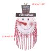 Jazuaiao Merry Christmas Countdown Calendar Wooden Cane Candy Fun and Festive Wall Hanging Decoration for Kids and Adults Christmas Countdown Calendar view 4